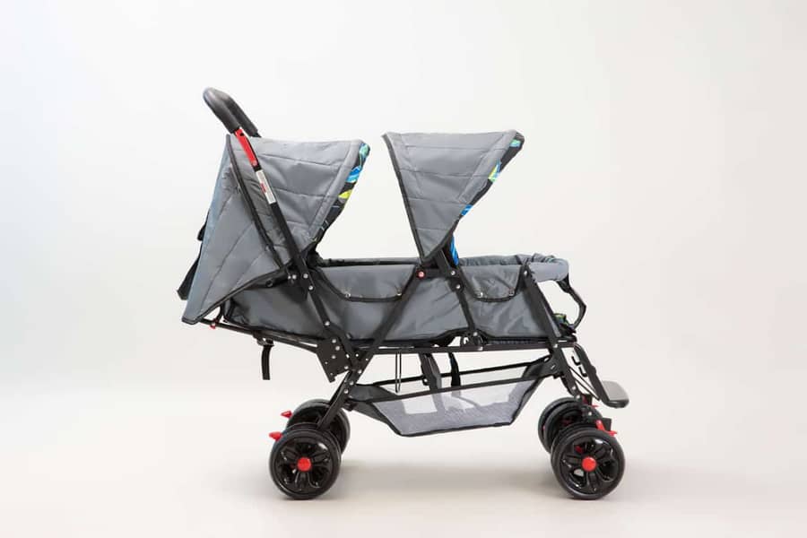 Baby Pram | Kids strollers | Baby Pushing walker | Double | Twins pram 13