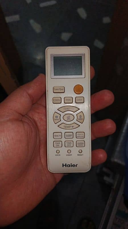 Haier AC Used With Fully Working 100% 1