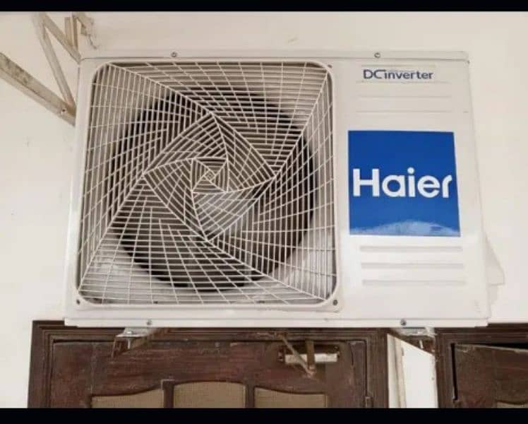 Haier 1.5 ton DC inverter heat and cool 0