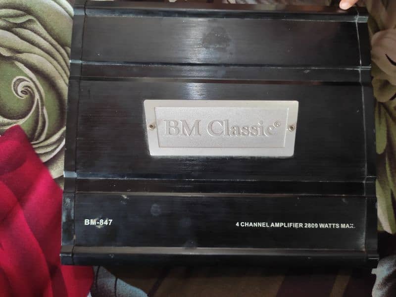 BM classic woofer amplifier 0