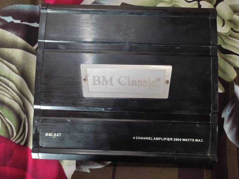 BM classic woofer amplifier 2