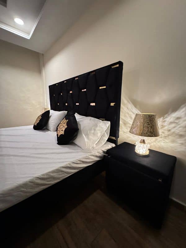 King Size Bed With Side Tables Available 2