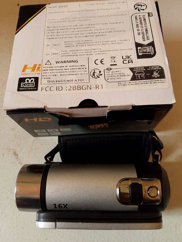 HD video camera handicam like new 8