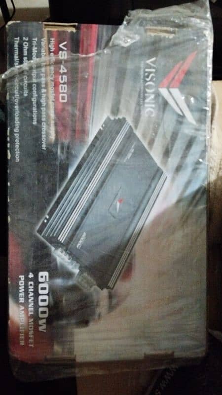 Car Amplifier 6000w and Kenwood Woofer 0