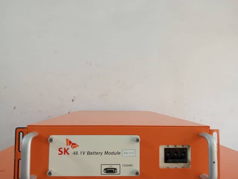 lithium ion S. K battery 48v 150ah 7200wh 6