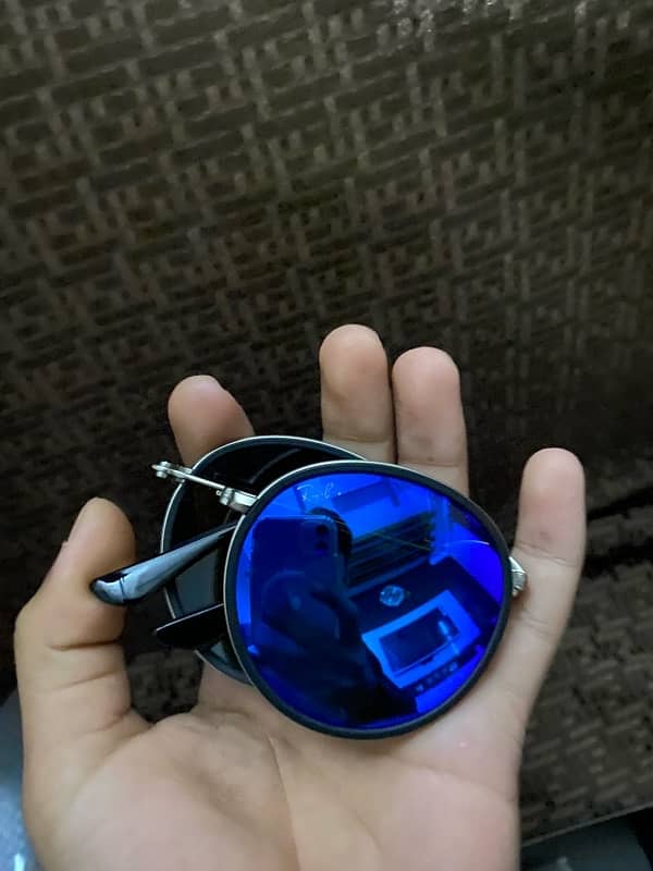 Rayban blue color flexible new sunglasses 4