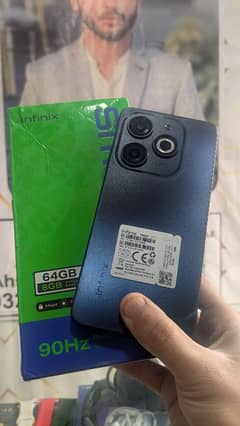 Infinix smart 8 4gb ram 64gb memory with box charger