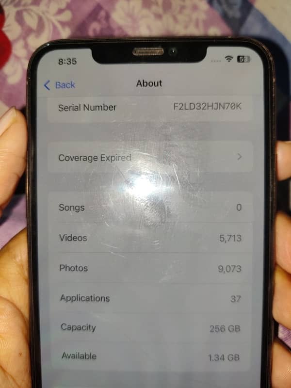 Iphone 11 pro max 256gb JV 6