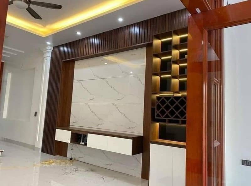 pvc semi hard shet 10" by 9.5'-False ceiling-Gypsum ceiling-media wall 7