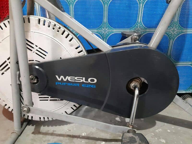 weslo pursuit e26 exercise bike 0