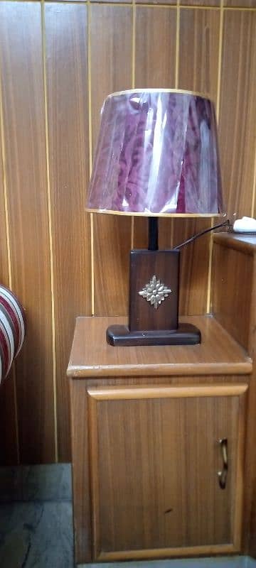 purple.  table  lamp for sale 0