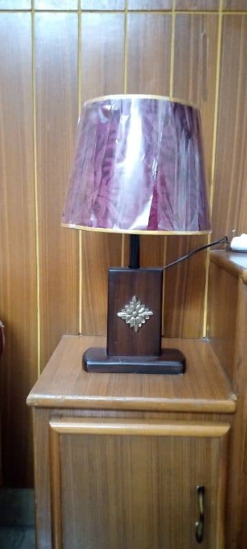 purple.  table  lamp for sale 2