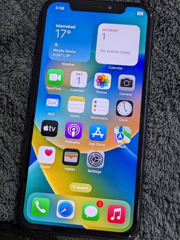 iphone x 256 gb pta approved 10