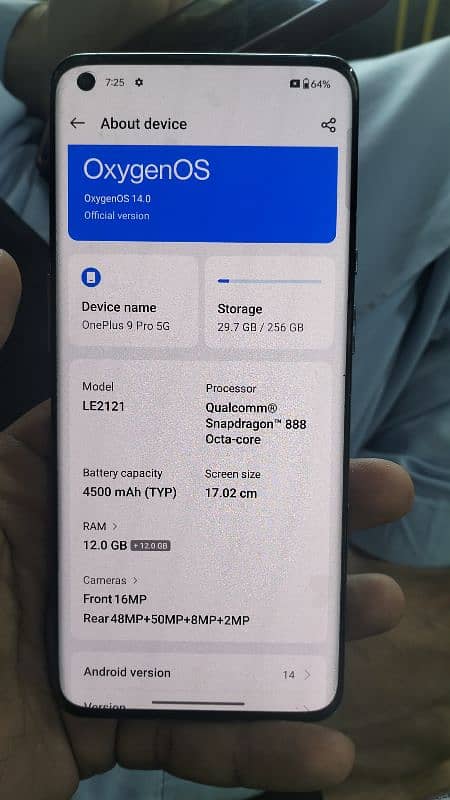 One Plus 9 Pro Dual Sim 12/256GB 9