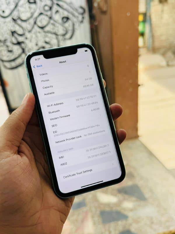 iphone 11 64GB Non PTA All Sims Working 7