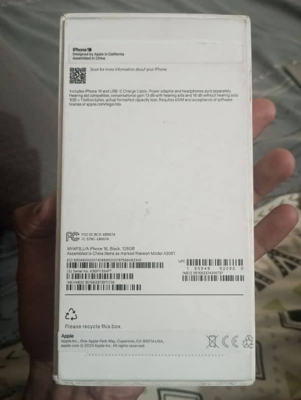 iphone 16JV available 128Gb 0