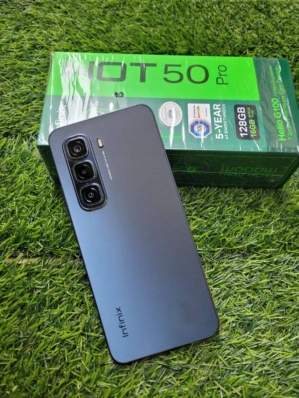 infinix Hot 50 Pro 8Gb 128Gb ( 10 Months warranty) 5000 Mah 10/10 0