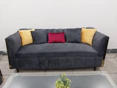 sofa set and table