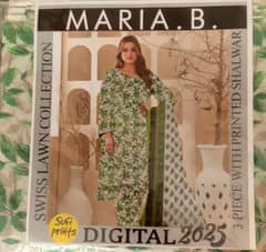 Maria. B ladies suits 3 piece