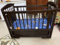 baby cot crib wooden