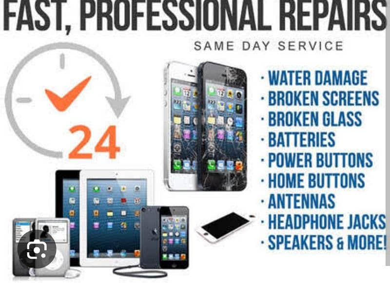 IPHONE AND ANDRIOD ALL TYPE OF REPAIRING 2