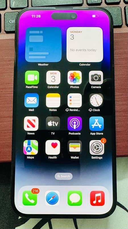 iPhone 14 Pro Max 128 GB  (non PTA)  UK model 0