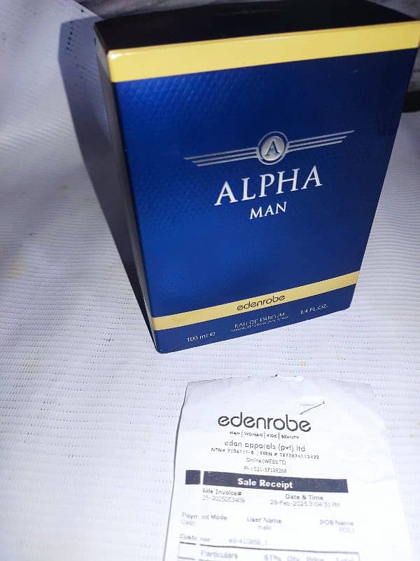 Alpha Men's Perfume 120ML - EBMF-ALPHA 0