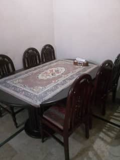 New Dining table with 6 chairs