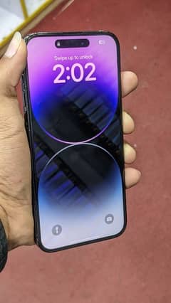 I phone 14 pro max 128 gb memory