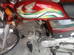 HONDA CD 70 GENWAIN condition 22/23 model. . . .