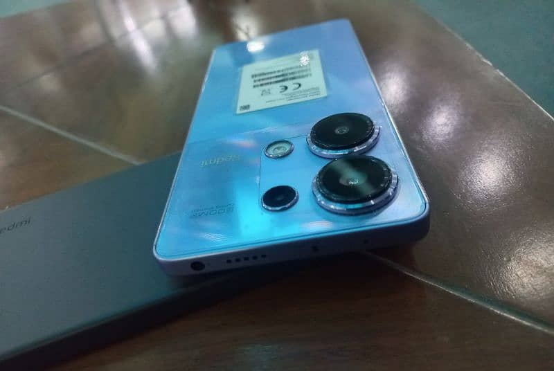 redmi note 13 pro [12, 512] purple color[ with box and charger ] 0