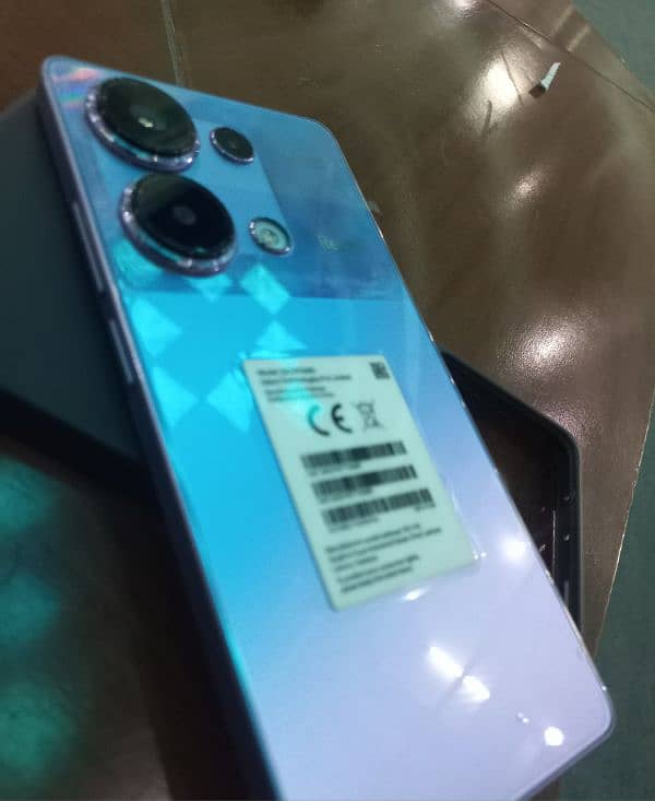 redmi note 13 pro [12, 512] purple color[ with box and charger ] 3