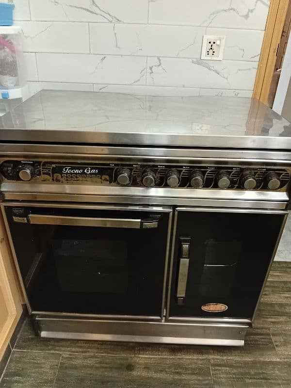 Full Steel body double door Cooking Range 0