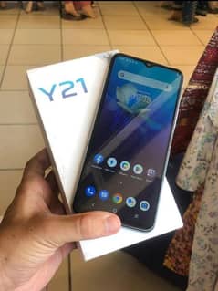 Vivo y21 with box