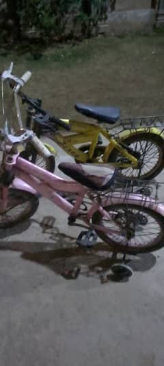 2 kids cycles for sale