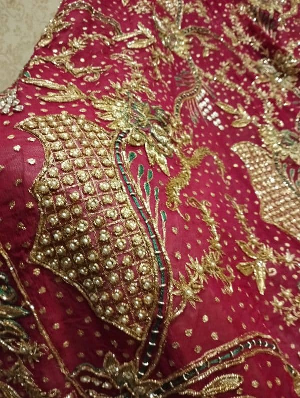 Luxurious bridal lehenga for sale 4