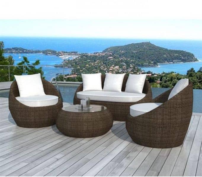 Garden chairs/rattan sofa sets/dining tables/UPVC outdoor furniture 10