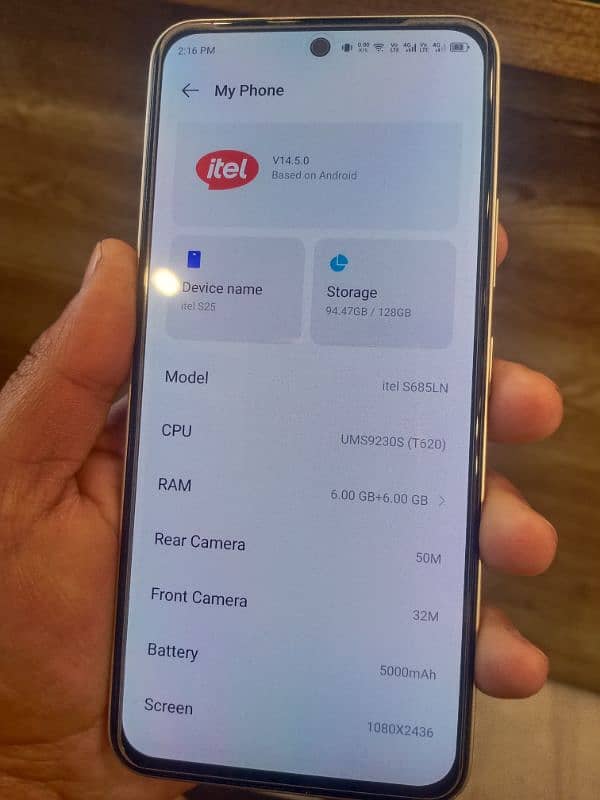 itel S25  **10 day Use Only** 5