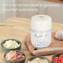 Multifunctional Vegetable Slicer Cutter Chopper meat mincer  air frya 4