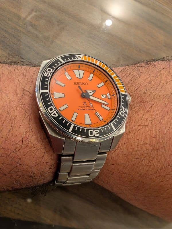 Seiko samurai 45mm automatic very rare color 1