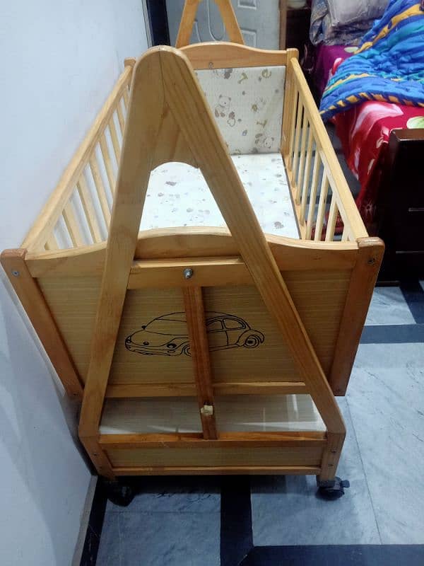 Baby cot and swing 2 in 1 5