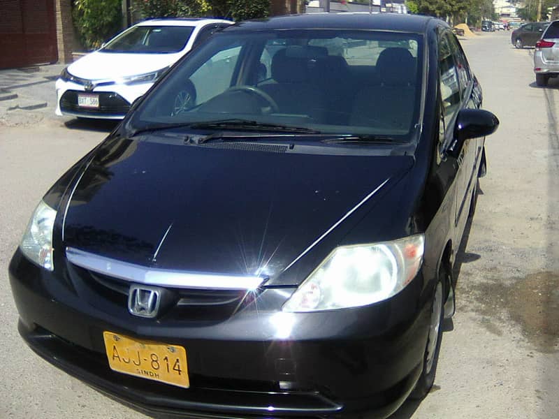 HONDA CITY IDSI 2005 MODEL BLACK COLOUR BEHTREEN ORIGINAL CONDITION 12