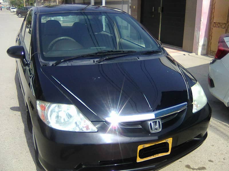 HONDA CITY IDSI 2005 MODEL BLACK COLOUR BEHTREEN ORIGINAL CONDITION 16