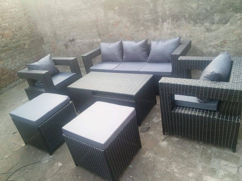 rattan furniture /rattan sofa/rattan chairs/garden sofa/cafe furnitur 7