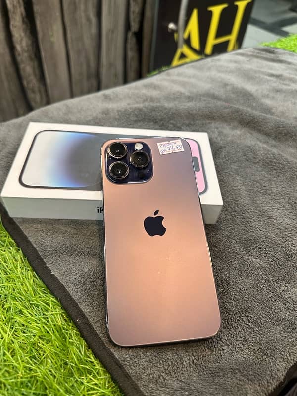 iphone 14pro max 256gb pta approved 0