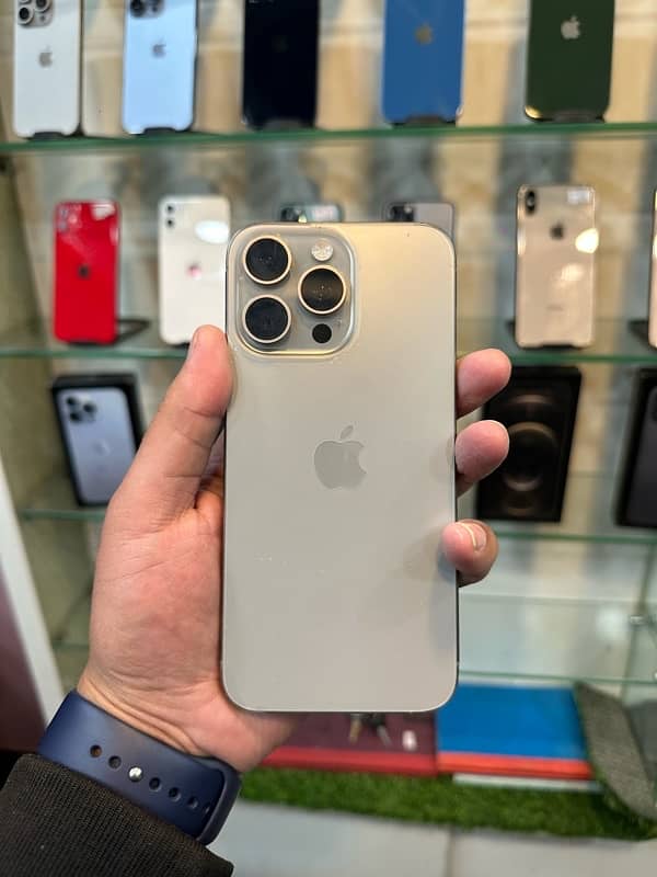 iphone 15pro max 256gb pta approved 0