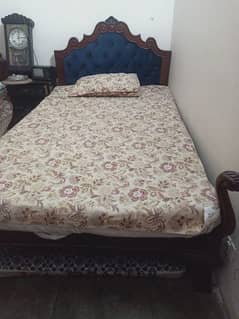 Sheesham wood Bed with Mattress