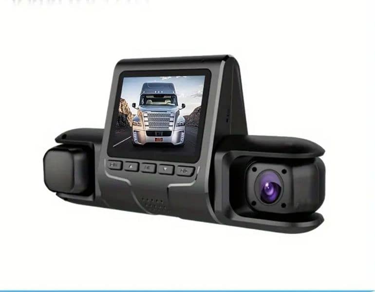 Car Dash Camera, Front 1080P Built-in 480P Full HD,  with Night Vision 0