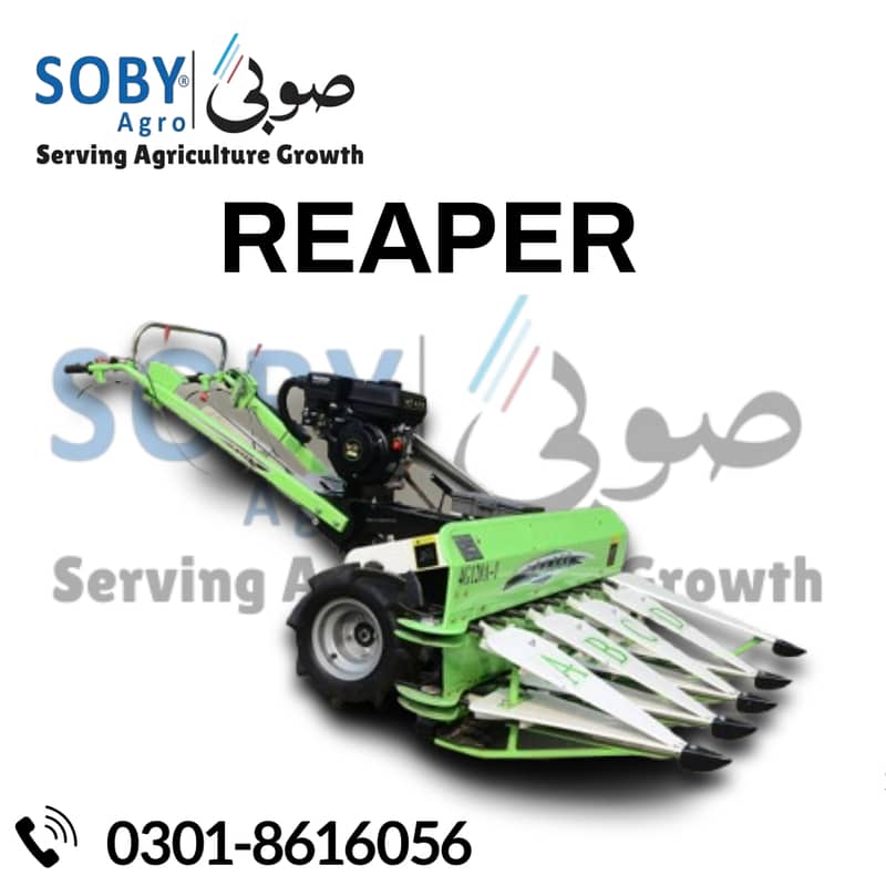 WHEAT REAPER MACHINE , Harvester , Reaper , CHARI GRASS CUTTER 0