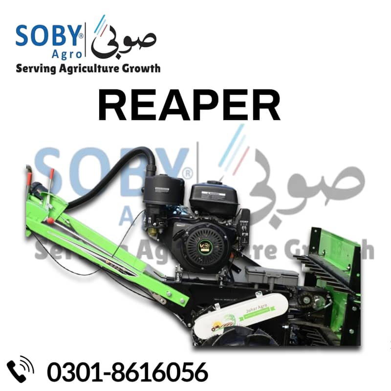 WHEAT REAPER MACHINE , Harvester , Reaper , CHARI GRASS CUTTER 0